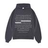 Spring and Autumn Guochao Loose Retro American Casual Fleece Hooded Sweater