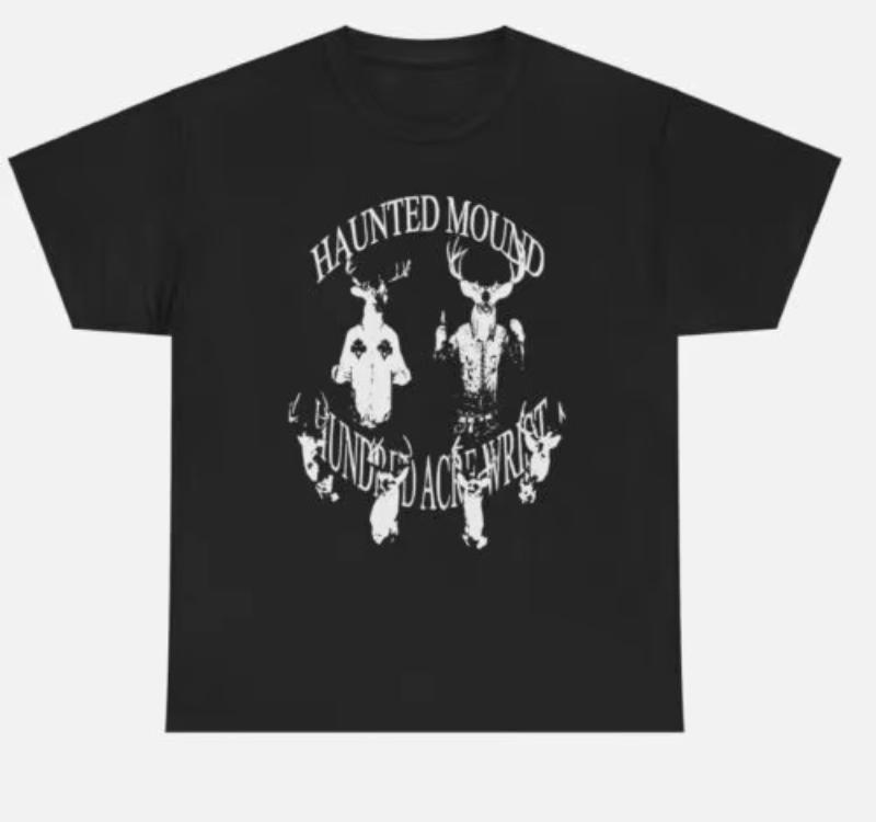 

Футболка Haunted Hill Sematary Ghost Mountain 4 Knight Летняя Новинка Мужская Женская Винтажная Мода Хлопок Оверсайз Топ Летние Футболки M