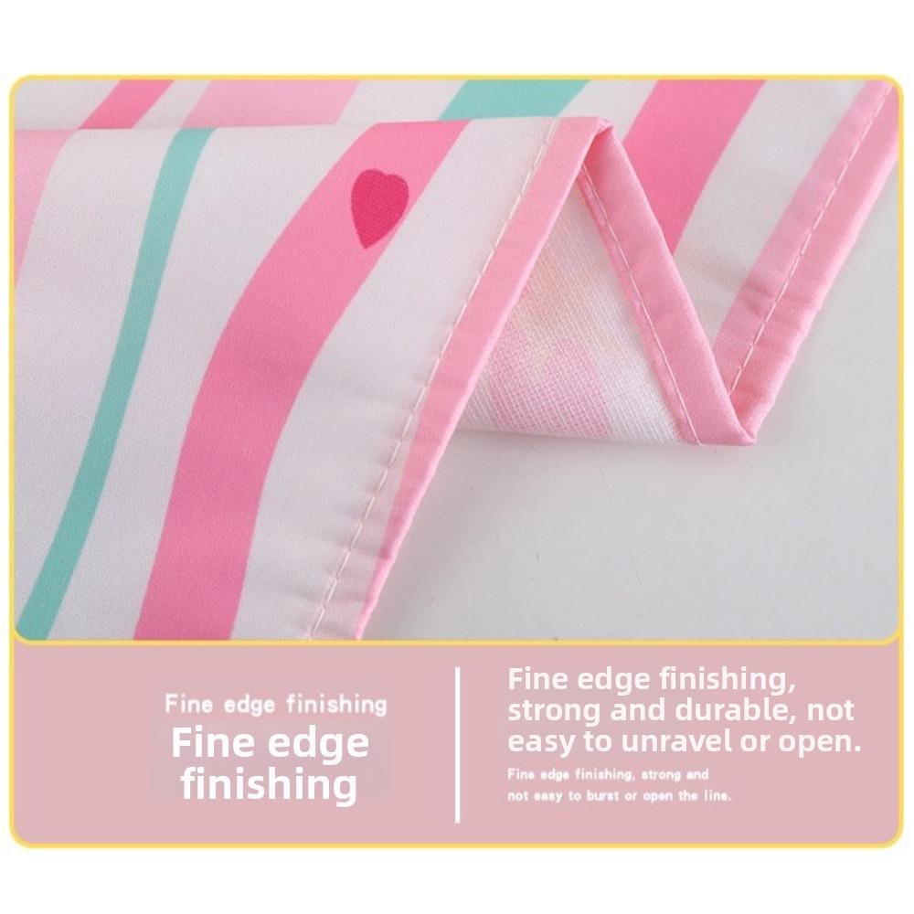 Anti-Pollution Long-Sleeved Apron Cute Kitchen Aprons New Canvas Coverall  Catering Use
