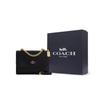 Coach Claire 18 Chain Strap Snap Closure Leather Shoulder Bag Small Women shoulder bag Black CZ987-IMBLK