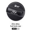 Car Zinc Alloy Fuel Tank Cap Dustproof Petrol Cover Accessories For Infiniti Q50 FX35 Q30 G37 Q70 QX70 G35 Q60 QX50 QX60 QX80 QX dzh2