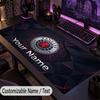Custom Text Big Mousepad, Extended Desk Pad For Laptop Work GameRangers FC