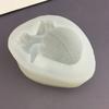 Silicone Brain & Heart Candle Mold Realistic Organ Shape Mold for Epoxy Resin Fondant Soap Easy-Release DIY Craft Mold
