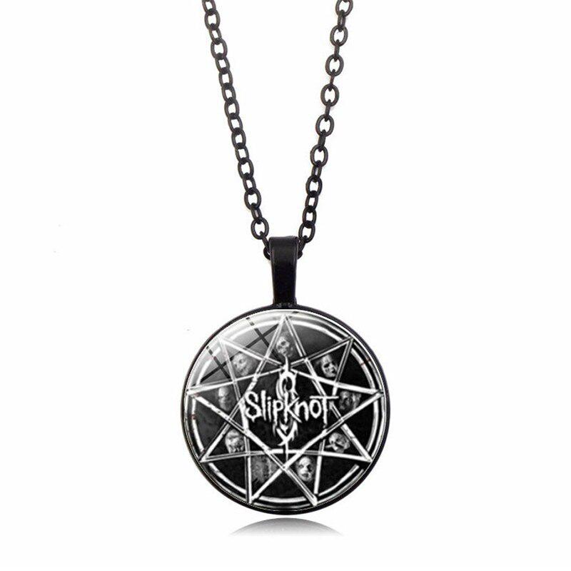 Newest Fashion Rock Band Slipknot Necklace Women Men Glass S - Dark Souls Remastered Silver Pendant Newest Fashion Rock Band Slipknot Necklace Women Men Glass S - Dark Souls Remastered Silver Pendant