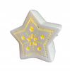 Ceramic Lamp Star White LED 9 Cm Ideenwelt