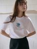Elssibeui Shell Printing T-Shirt_White