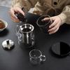 Heat-Resistant Glass Teapot with Glass Infuser