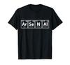 Arsenal (Ar-Se-N-Al) Periodic Table Elements T-Shirt