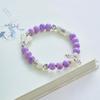 Jingdezhen Ceramic Beaded Bracelet, Ethnic Versatile Design Handmade Couple Wrist Jewelry