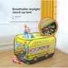 Ice Cream Car Foldable Play Tent With Ocean Ball Pool For Kids Indoor Fun