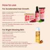 Nat Habit 100% reines Hibiskuspulver für Haarwachstum und Gesichtsmaske - Natürlicher Hibiskus Rosa-Sinensis für strahlende Haut 100g