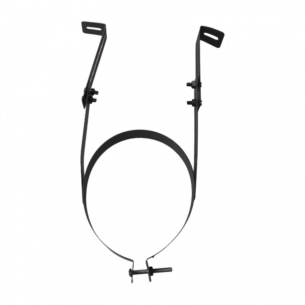 Nastavitelný držák komínové roury z nerezové oceli pro bezpečnou nástěnnou podporu