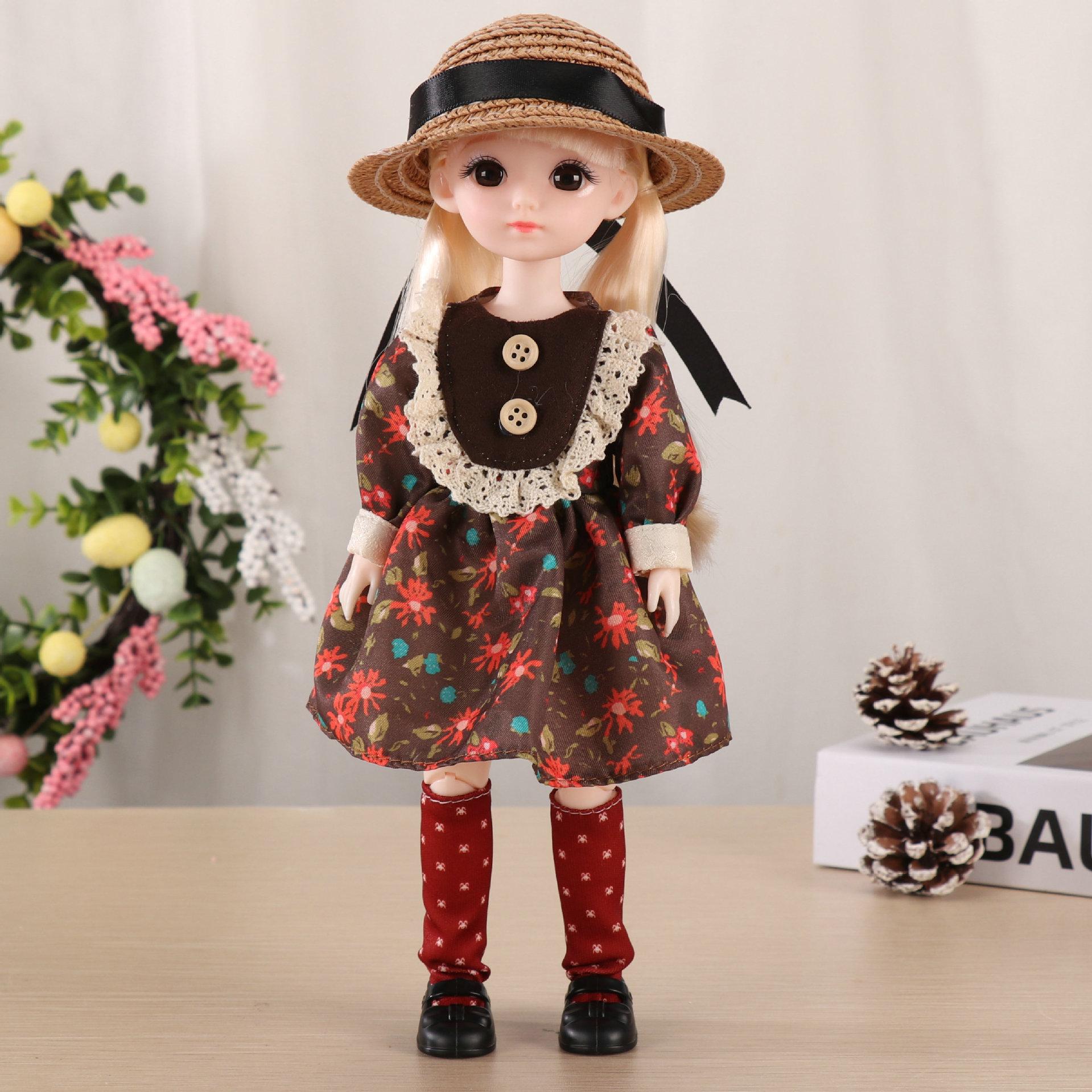 

Кукла-одевалка 30 см Симуляция Принцесса Барбаби Девочка Подарок на день рождения Детская игрушка Подарочный набор в коробке Gift box packaging