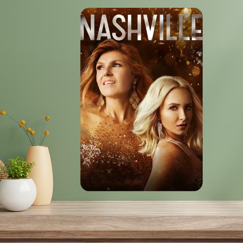 Nashville Classic TV Show Metal Poster Sign 20x30cm(7.8x11.8inch)