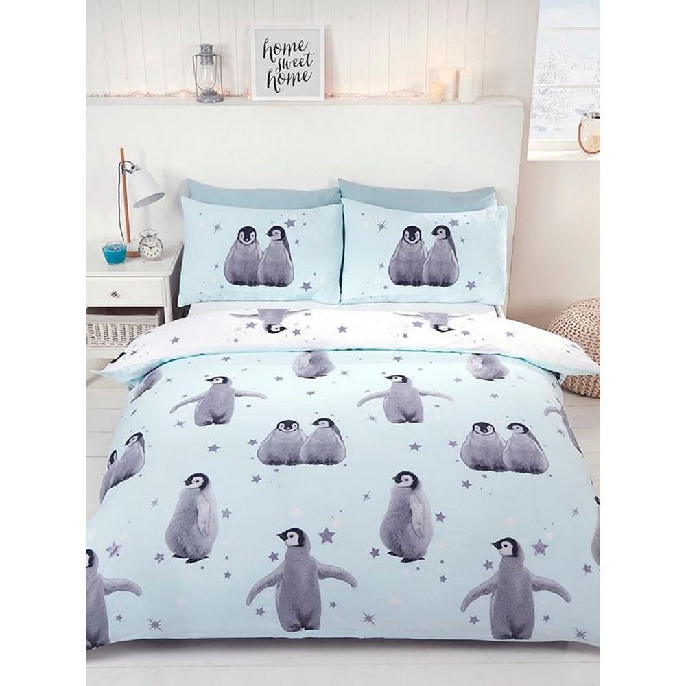 Rapport Reversible Baby Penguin Duvet Cover Set