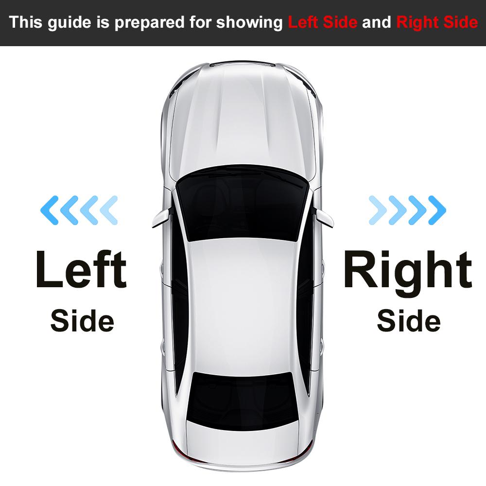 Pair Car Front Bumprt Fog Light Cover Lamp Frame Grille For BMW E60 E61 M Sport 2003 2004 2005 2006 2007 2008 2009 51117896604