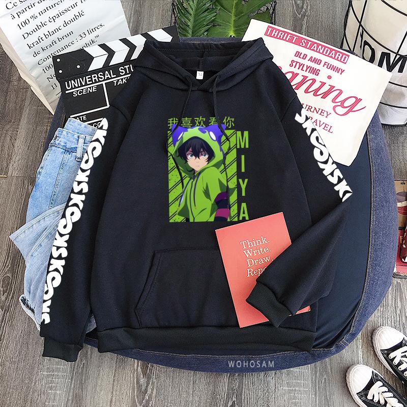 

Harajuku Anime SK8 The Infinity MIYA Hoodies Unisex Funny Cartoon Skateboard Manga Pullover Streetwear Winter Warm Sweatshirts 3XL