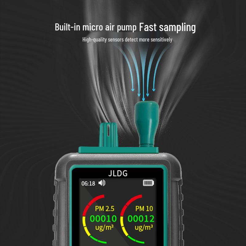 JD3000 Multifunctional Handheld Dust and Gas Particle Detector
