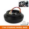 Bartoo-Steering Wheel Boss Kit Short Thin HUB Adapter Kit 174H For Ford Mustang 1984-2004 Fox-Body Mustang SN95 Mustang QR043