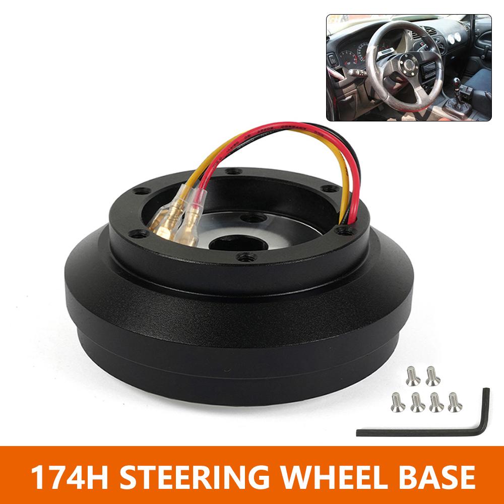 Bartoo-Steering Wheel Boss Kit Short Thin HUB Adapter Kit 174H For Ford Mustang 1984-2004 Fox-Body Mustang SN95 Mustang QR043