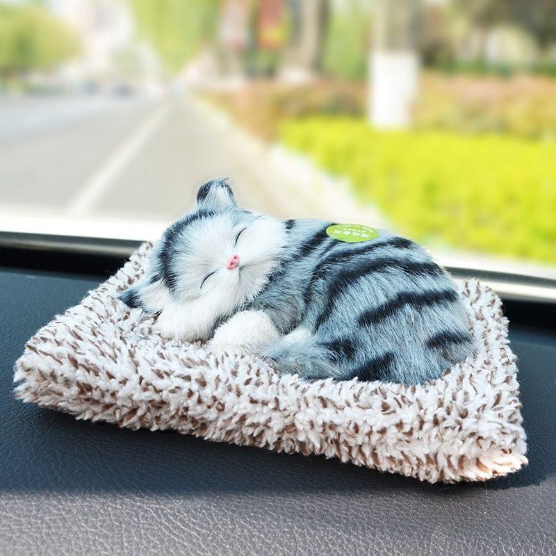 Cross-border Plush Kitten Toy: Bamboo Charcoal Cat Doll for Kids, Ideal Birthday Gift