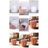 Silicone Flowerpot Molds Small Cottage Silicone Mold Suitable for Making Resin Jewelry and Decorative Plant Pots
