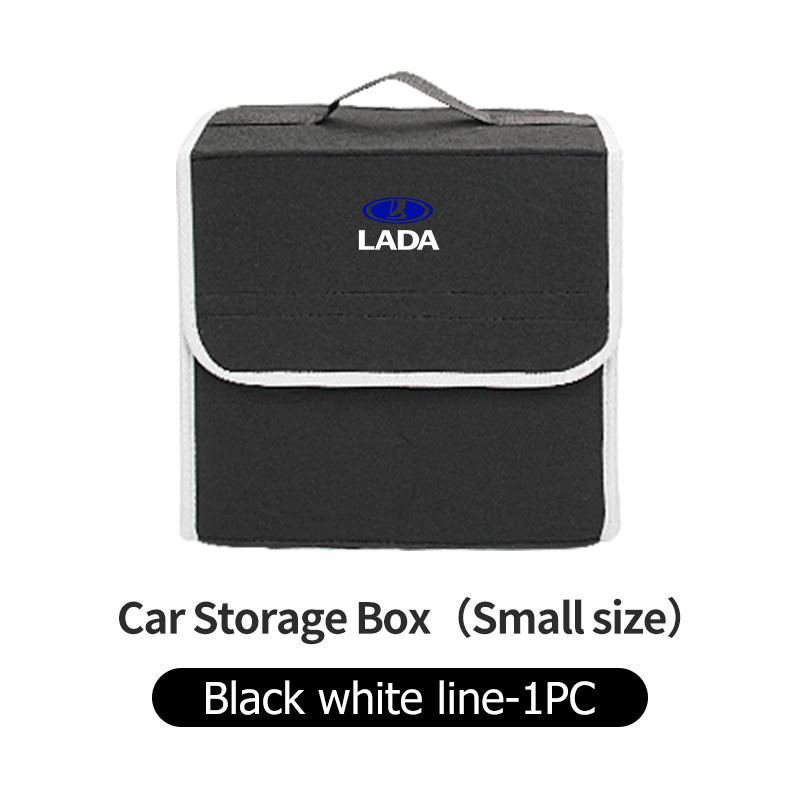 Felt Car Folding Organizer Space Saving Trunk Storage Bag For Lada Vesta Granta Vesta Niva 4X4 Largus Vaz Samara 2110 ejw1