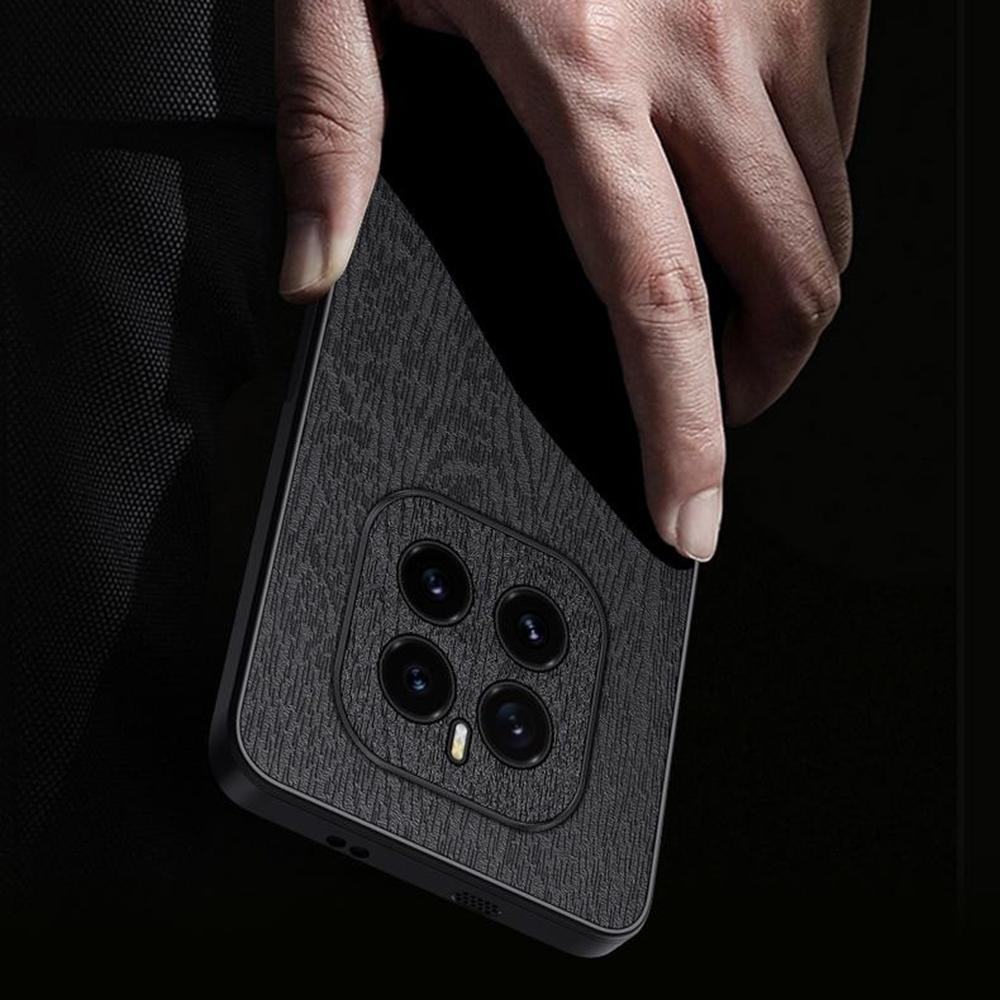 For Honor GT Pro Case Wood Texture PU Leather Coated PC TPU Phone Cover