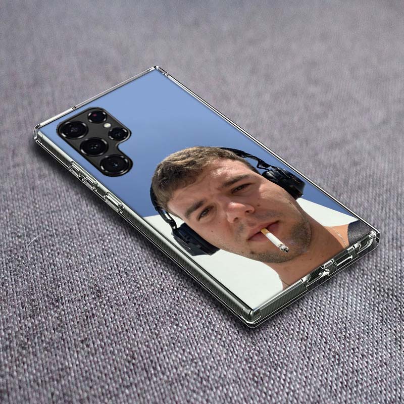 

Buenas Noches Quevedo Phone Case For Samsung Galaxy S24 S23 S21 S20 FE S22 S26 Ultra S25 Edge S10 Plus Cover Clear TPU Capa Shel Samsung S23 Ultra