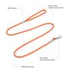 Strong Pet Dog Leashes Night Reflection Rope Guard Dog And Cats Walking Training Leash With Harness Collar Lead Strap 150CM Long