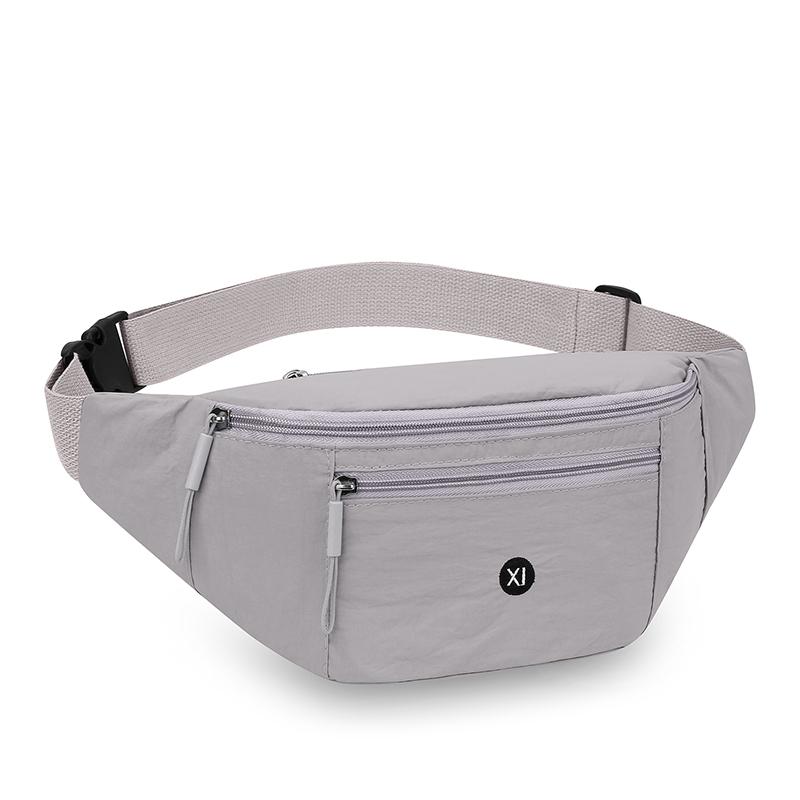 Women's Large nylon Waist Bag Casual Travel Phone Belt Pouch Fanny Pack Banana Bag - Fashionable Belt Bag for Women