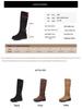 Women's Over-the-Knee Cowboy Slouch Boots - 2025 Autumn/Winter, Chunky Heel Long Knight Boots