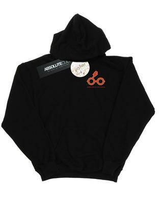 Mens I Solemnly Swear Breast Print Hoodie