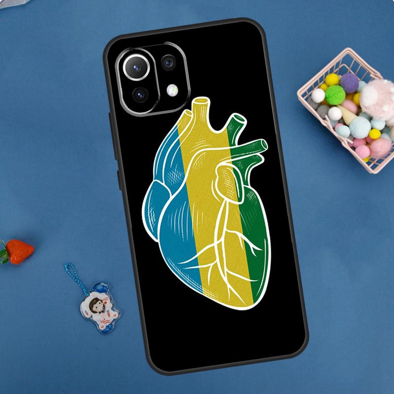 

Gabon Gabonese Flag Case For Xiaomi 14T Pro 13T 11T 12T 13 14 15 Ultra POCO X7 Pro X3 X5 X6 F5 F6 M6 Pro Cover Xiaomi 15 Pro