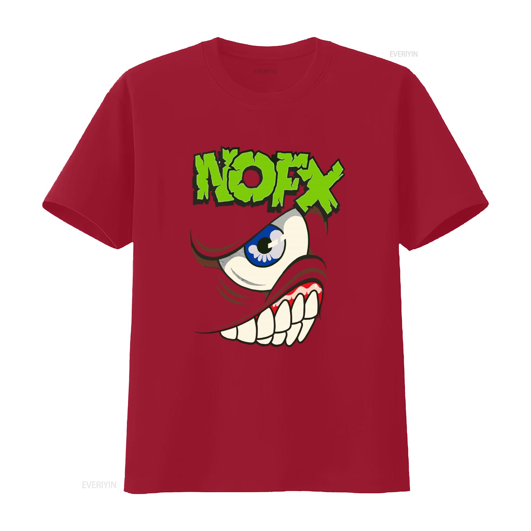 Rare Vintage 1994 NOFX Mons Tour Blue Grey Punk Rock T Shirt Size XL 90s Skatepunk Style vintage Washed Stretched S