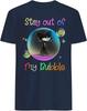 Cool Stay Out of My Bubble Black Cat Men T Shirt for WoMen Cat Lover Gift