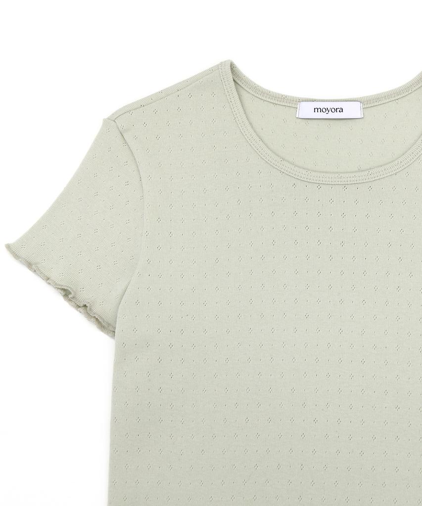 Moyora (Set-Up) Women'S Lounge Wear Short Sleeve T-Shirt + Shorts [Mint]