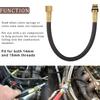 Number 19700 Valve Holder Heavy-Duty 12" Flexible Hose Fit for Both 14mm and 18mm Threads