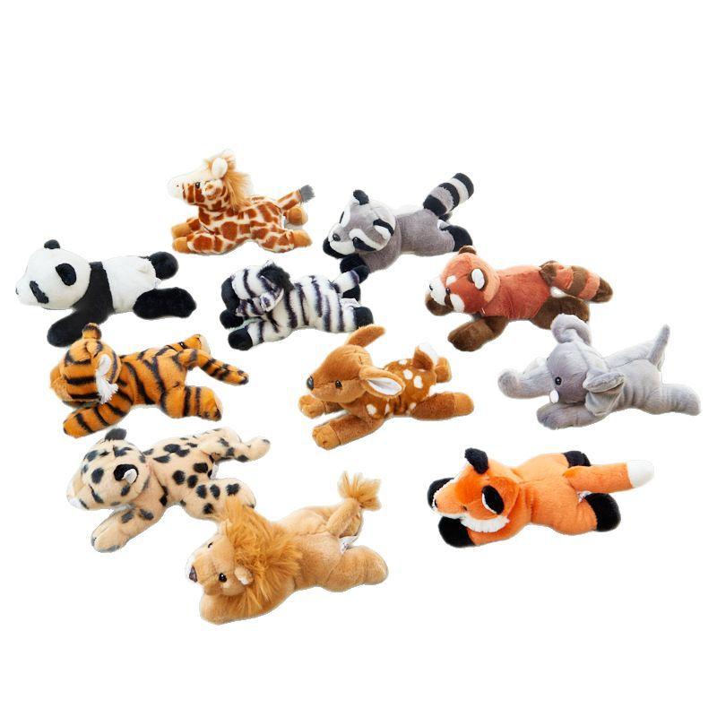 Realistic Giraffe Plush Toy, Sika Deer Stuffed Animal, Lifelike Wildlife Doll, Soft & Cuddly Kids Gift for Birthday & Holidays