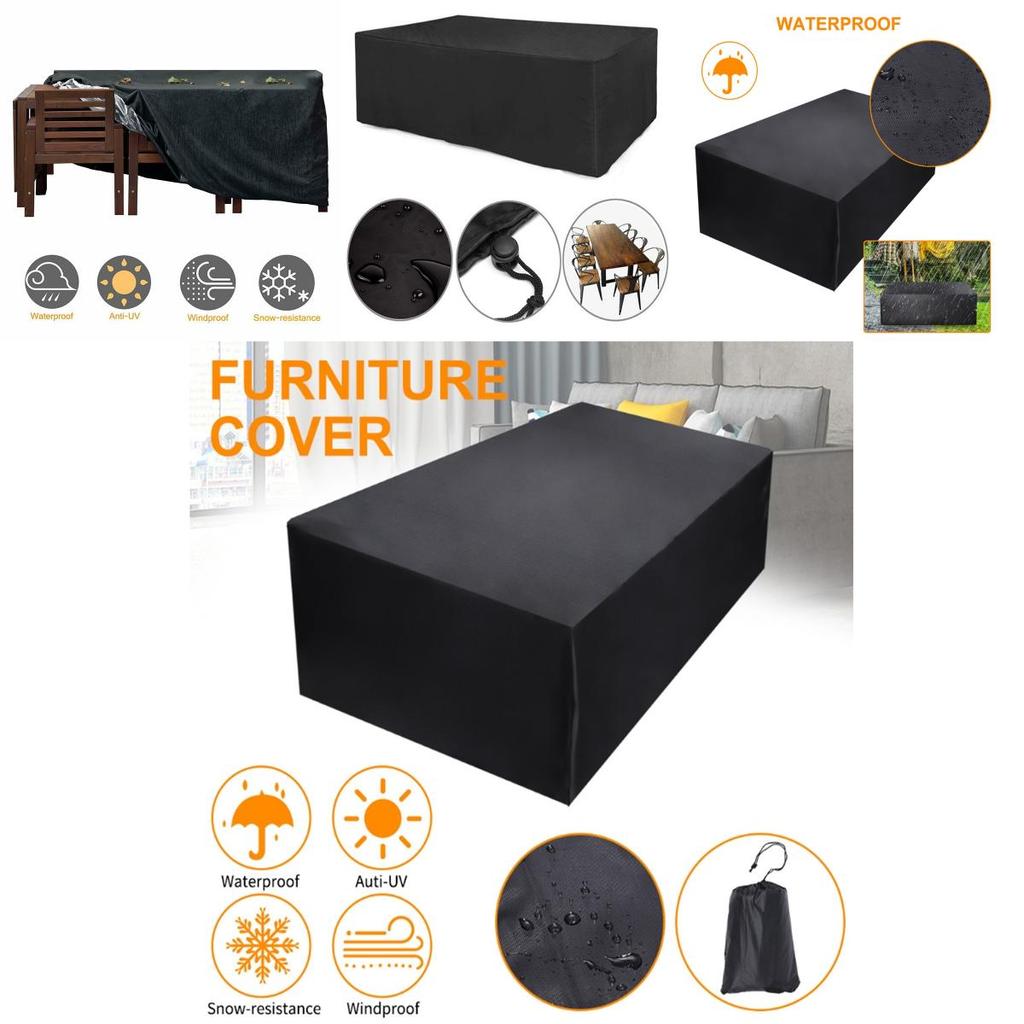 Premium Waterproof Garden Patio Furniture Cover For Durable Rattan Table Protection
