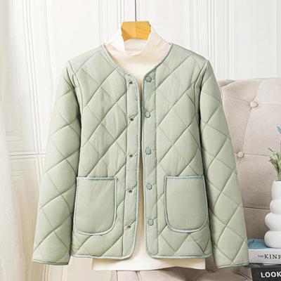 Women's Thickened Fleece-Lined School Uniform Coat for Junior and High School Students