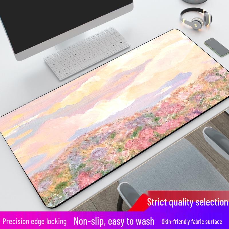 Large Anti-Slip E-sports Creative Scenery Mouse Pad & Desk Mat
