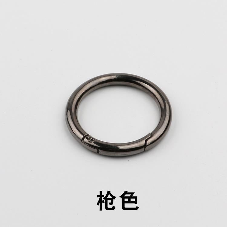 Metallringpåse Knappar Handväska Bagage Skor Dekorativa Kedjeknappar Rock Trenchcoat Knappar