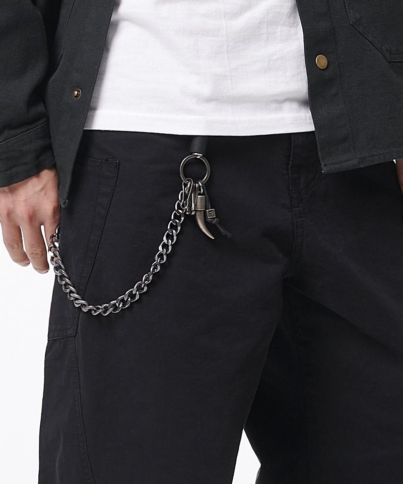 ARTISTWEAR [2Colors] Horn Point Pendant Chain Keyring