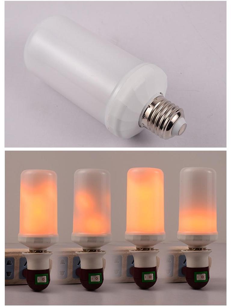 LED-Fackel-Glühbirne mit Schwerkraftsensor für Halloween-Außendekoration