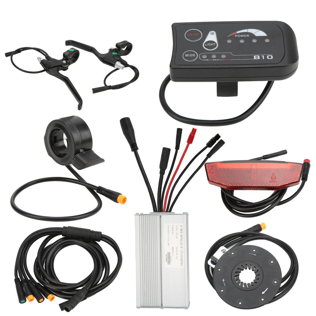 Elektrofahrrad 36V48V 30A Wasserdichter Controller mit S810 Display-Kit für 36V48V 1000W Motor
