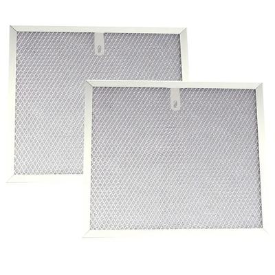 2pcs Aluminum Range Hood Grease Filter 315 X 276 X 9 Mm Kitchen Extractor Ventilation Aluminium Aspirator Filter Mesh