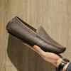 Soft-Soled Male Business Footwear Breathable Men's Loafers Moccasins Slip on Driving Shoes Hot Sale Leather Mens Casual Shoes