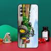 Bauernhof Fahrzeug Traktor Hülle Für Oppo A98 A78 A58 A38 A18 A54 A74 A94 A80 A60 A40 A96 A76 A16 A15 A17 A57 A5 A6 Pro