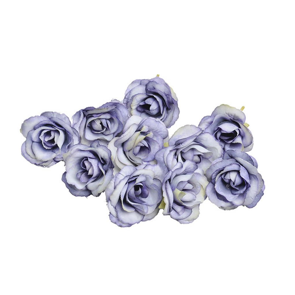 Artificial Flowers Home Silk Flower Decor Rose Head Artificial Rose Head